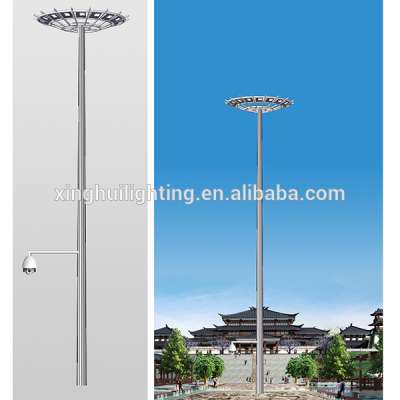 good quality iron material 30m high mast lighting price