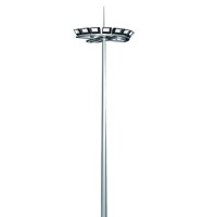 30m high quality Q235 steel galvanized high mast lighting pole post lamp