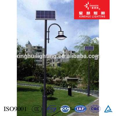 solar led street light garden street antique lighting pole